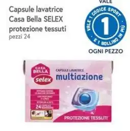 Famila Capsule lavatrice Casa Bella SELEX offerta
