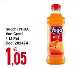Centro Cash Succhi YOGA offerta