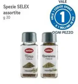 Famila Spezie SELEX assortite offerta