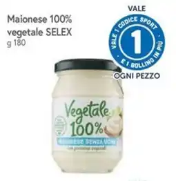 Famila Maionese 100% vegetale SELEX offerta