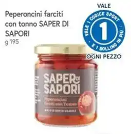Famila Peperoncini farciti con tonno Saper di Sapori offerta