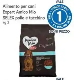 Famila Alimento per cani Expert Amico Mio SELEX pollo e tacchino offerta