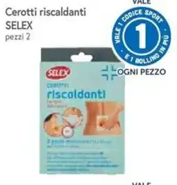 Famila Cerotti riscaldanti Selex offerta