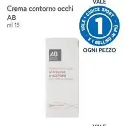 Famila Crema contorno occhi AB offerta