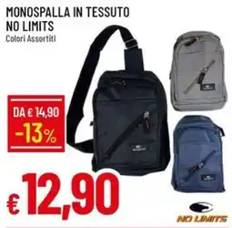 IperFamila Monospalla in tessuto No Limits offerta