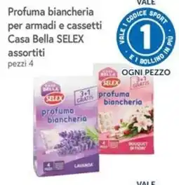 Famila Profuma biancheria Casa Bella SELEX offerta