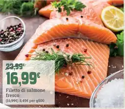 Banco Fresco Filetto di salmone fresco offerta
