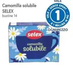 Famila Camomilla solubile Selex offerta