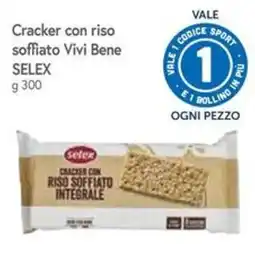 Famila Cracker con riso soffiato Vivibene Selex offerta