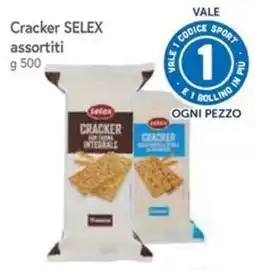 Famila Cracker SELEX assortiti offerta