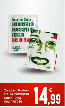 Centro Cash Zucchero Bustina Italia Zuccheri offerta
