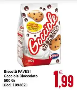 Centro Cash Biscotti PAVESI Gocci ole Cioccolato offerta