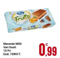 Centro Cash Merende MIDI offerta