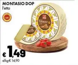 Supermercati Vinci Montasio DOP offerta