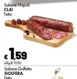 Supermercati Vinci Salame Napoli CLAI offerta