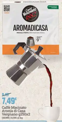 Banco Fresco Caffè Macinato Aroma di Casa Vergnano offerta