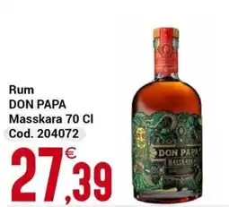 Centro Cash Rum Don Papa Masskara offerta