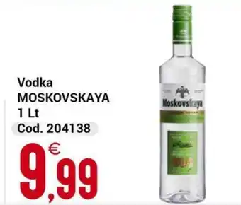 Centro Cash Vodka Moskovskaya offerta