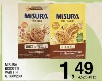 Ok Sigma Fibrextra biscotti integrali senza olio di palma 330 g(ml) offerta