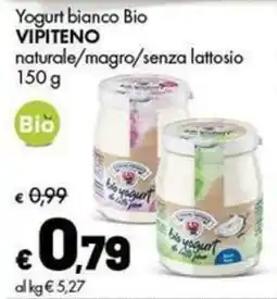 Supermercati Vinci Yogurt bianco Bio VIPITENO offerta