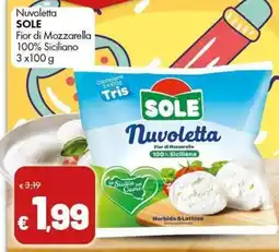 Supermercati Vinci Nuvoletta SOLE offerta