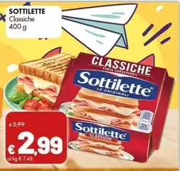 Supermercati Vinci Sottilette classiche offerta