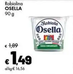 Supermercati Vinci Robiola Osella offerta