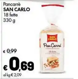 Supermercati Vinci Pancarré San Carlo offerta