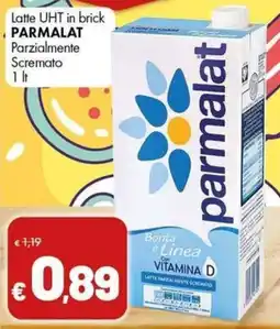 Supermercati Vinci Latte parzialmente scremato Parmalat offerta