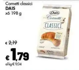 Supermercati Vinci Cornetti classici Dais offerta
