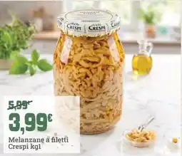 Banco Fresco Melanzane a filetti Crespi offerta