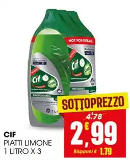 SpesAmica Cif piatti limone offerta