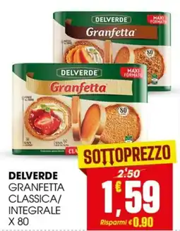 SpesAmica Delverde Granfetta offerta