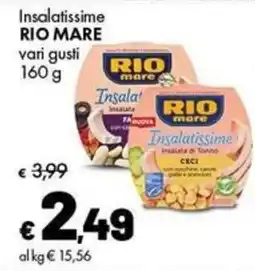 Supermercati Vinci Insalatissime Rio Mare offerta