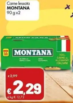 Supermercati Vinci Carne lessata Montana offerta