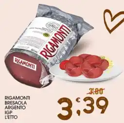 SpesAmica Rigamonti bresaola argento igp offerta