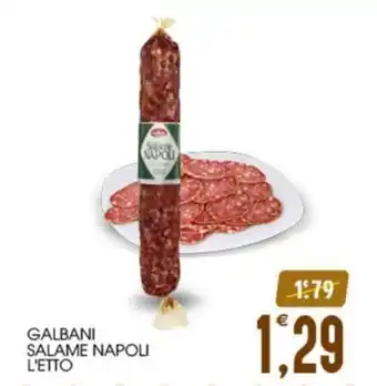 SpesAmica Galbani Salame Napoli offerta