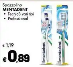 Supermercati Vinci Spazzolino Mentadent offerta