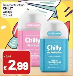 Supermercati Vinci Chilly detergente intimo offerta