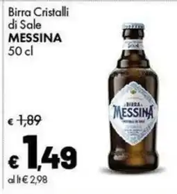 Supermercati Vinci Birra Cristalli di Sale Messina offerta