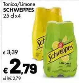 Supermercati Vinci Schweppes Limone offerta