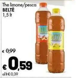 Supermercati Vinci The limone/pesca BELTÈ offerta