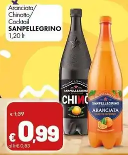 Supermercati Vinci Aranciata Chinotto Cocktail Sanpellegrino offerta