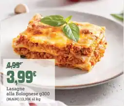 Banco Fresco Lasagne alla Bolognese offerta