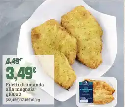 Banco Fresco Filetti di limanda alla mugnaia offerta