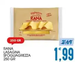 SpesAmica Rana lasagna sfogliagrezza offerta