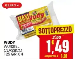 SpesAmica Wudy wurstel classico offerta