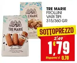 SpesAmica Tre Marie frollini offerta