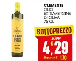 SpesAmica Clemente olio extra vergine di oliva offerta