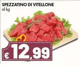 Supermercati Vinci Spezzatino di vitellone offerta